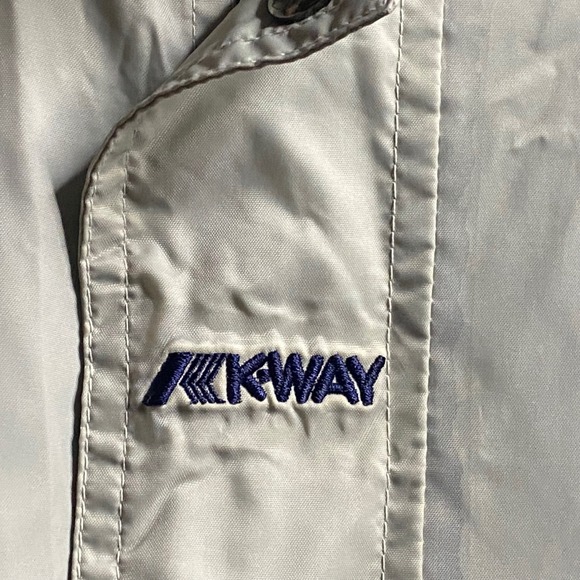 K-Way Windbreaker Jacket Carson Valley Inn Casino Logo Full Zip M - Picture 4 of 5